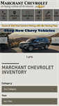 Mobile Screenshot of marchantchevy.net